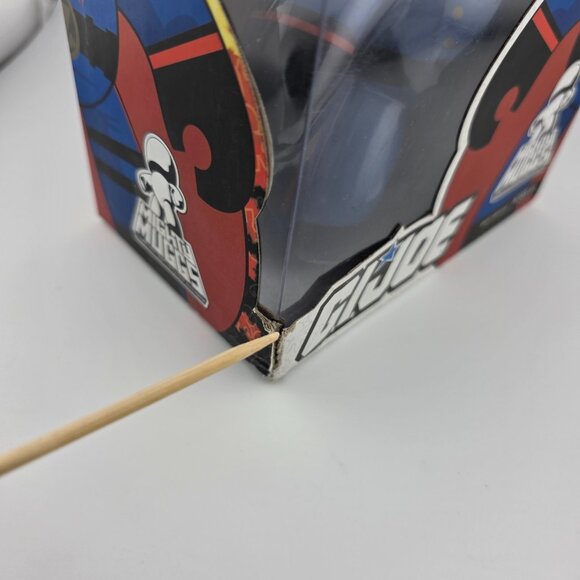 2008 Hasbro Mighty Muggs G.I. Joe Cobra‎ Commander with Pistol Vinyl Figure NEW - Picture 5 of 9